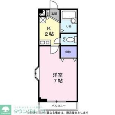 リエス武蔵野の物件間取画像